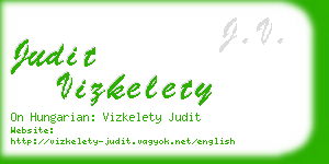 judit vizkelety business card